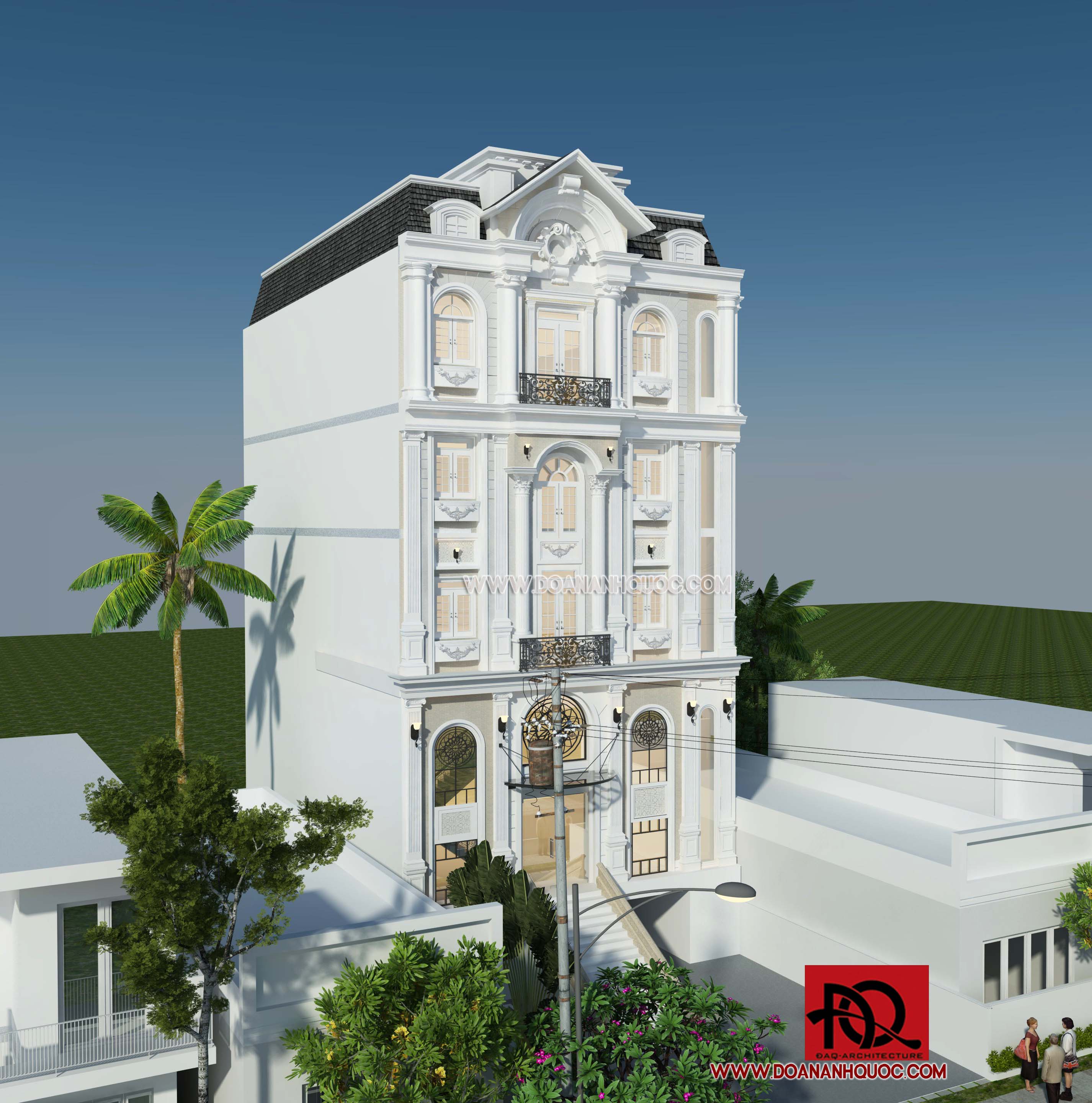 Nhà phong cách cổ điển Châu Âu