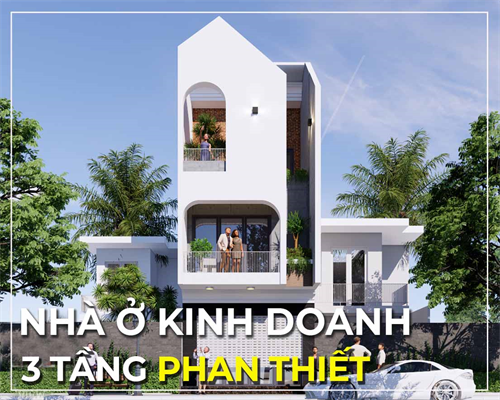 Thiết kế nhà phố 2 tầng theo kiến trúc hiện đại tại Ocean Dunes - MS 3037