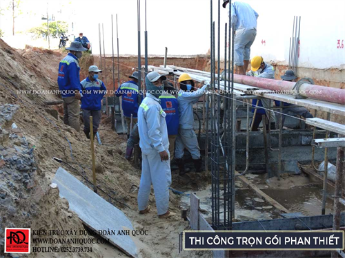 Thi công trọn gói nhà ở kinh doanh tại phố biển Rạng Đông 5