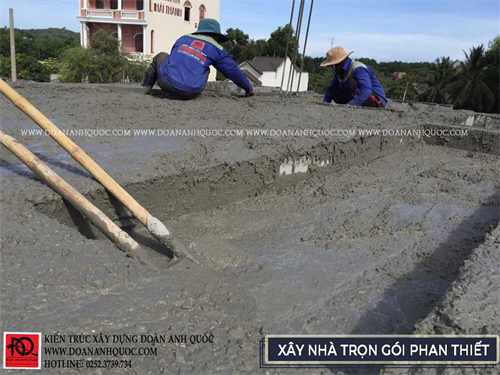 Thi công trọn gói Phan Thiết - Nhà ở 2 tầng tại Phú Hài 31