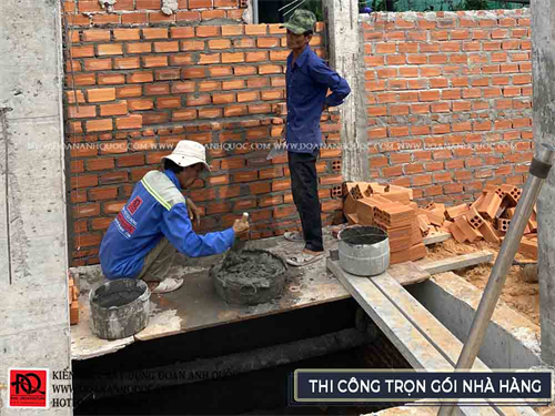 Thi công trọn gói nhà hàng Phú Hiển Kê Gà Lagi 8